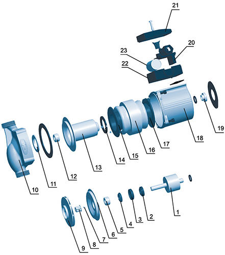 120W High Efficiency Water Circulating Electric Pump - Buy pump, water