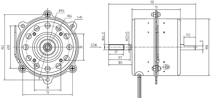 MM105（外形图）